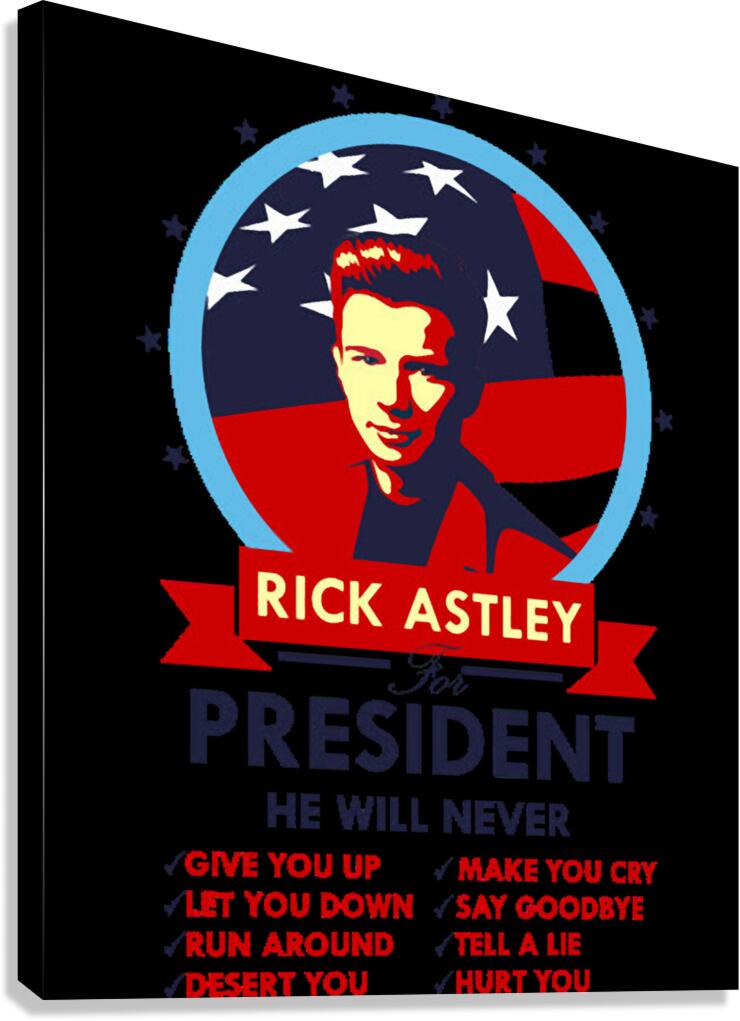 Rick Astley 63 Canvas Print