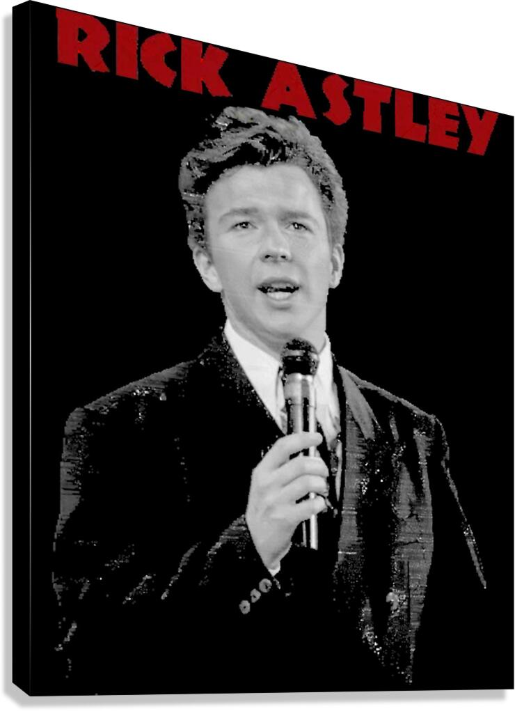 Rick Astley 73 Canvas Print