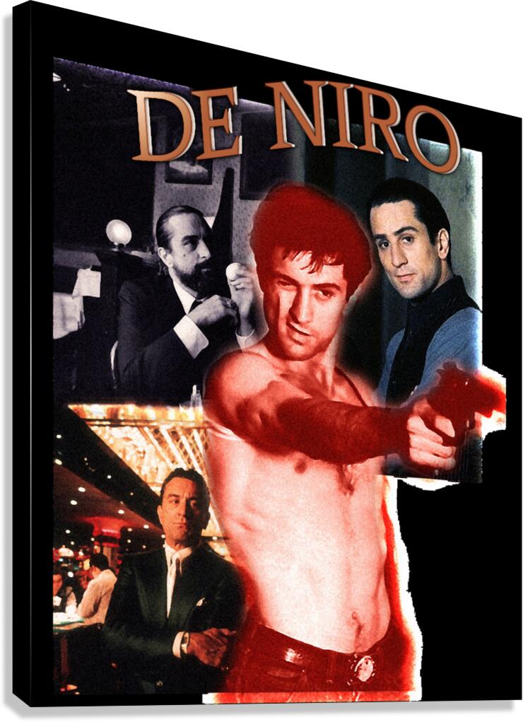 Robert De Niro 41 Canvas Print