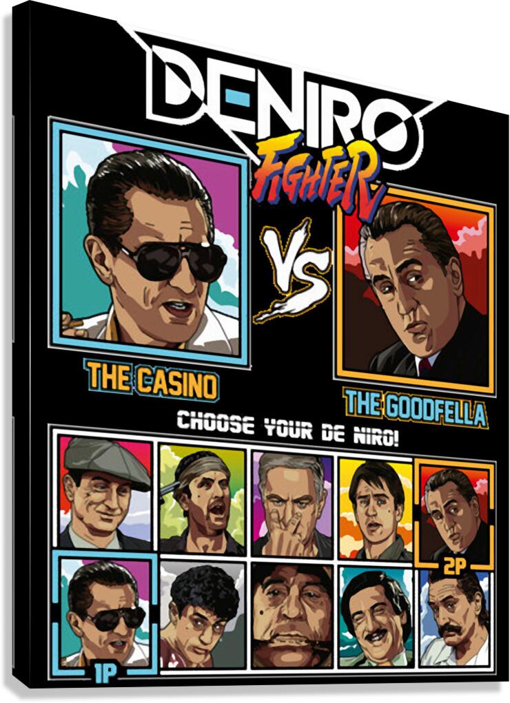 Robert De Niro 43 Canvas Print