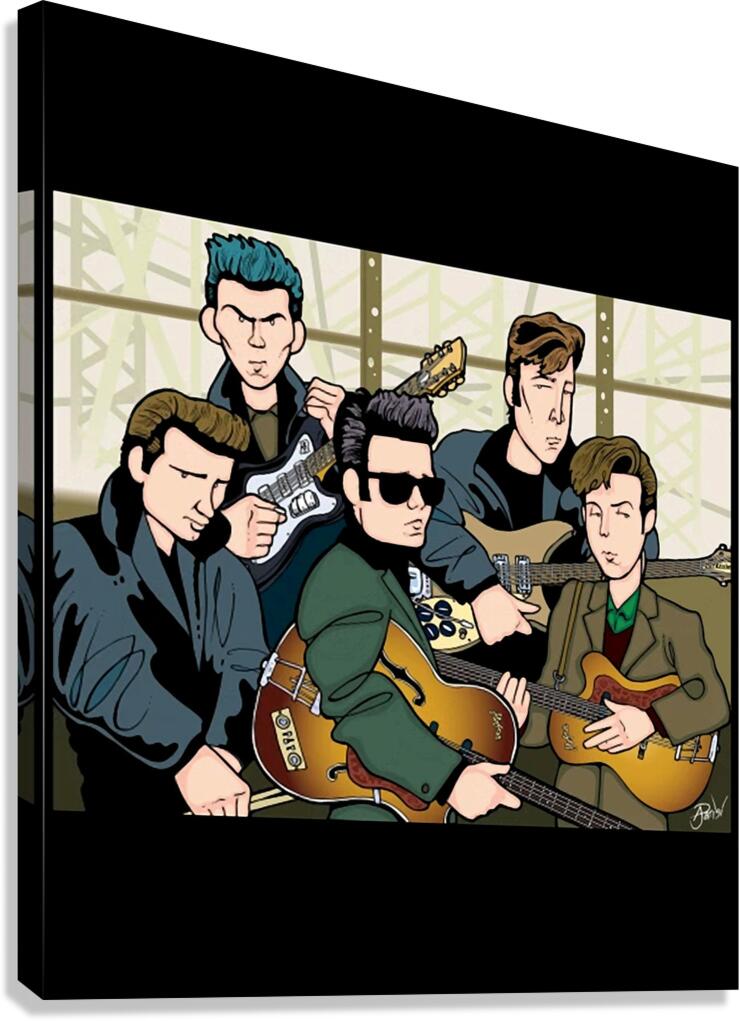 The Beatles 2 Canvas Print