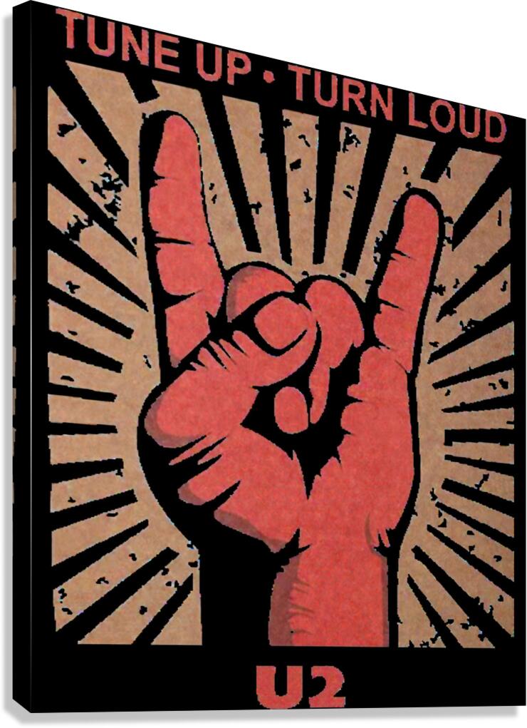 U2 2 Canvas Print