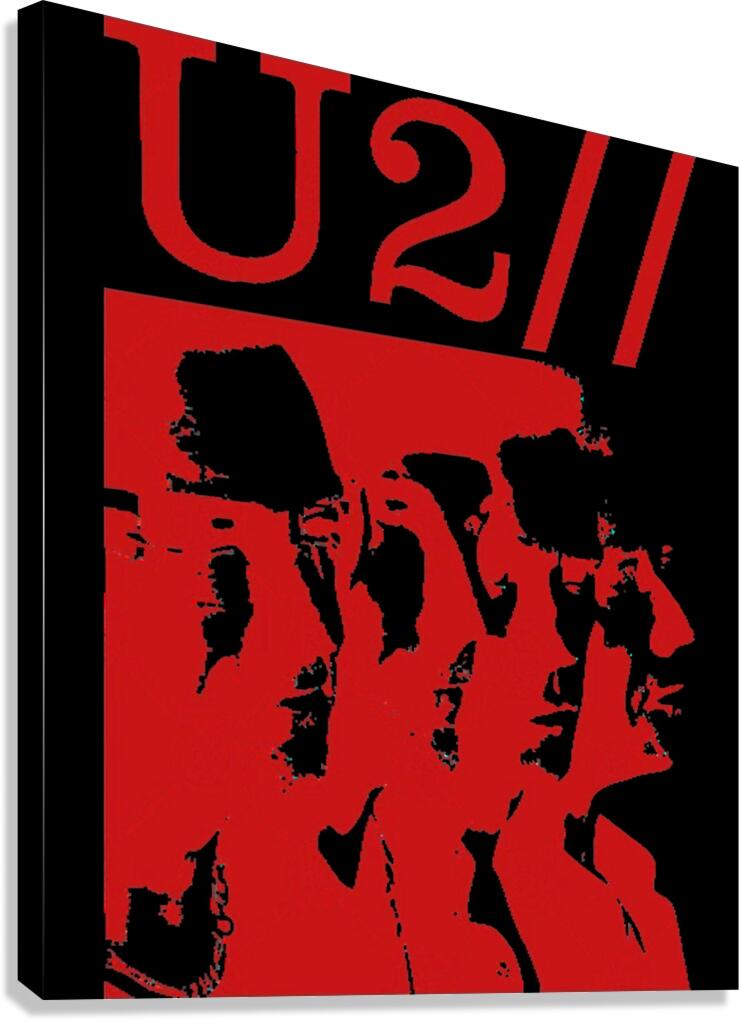 U2 4 Canvas Print