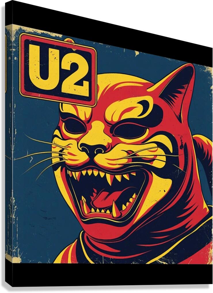 U2 22 Canvas Print