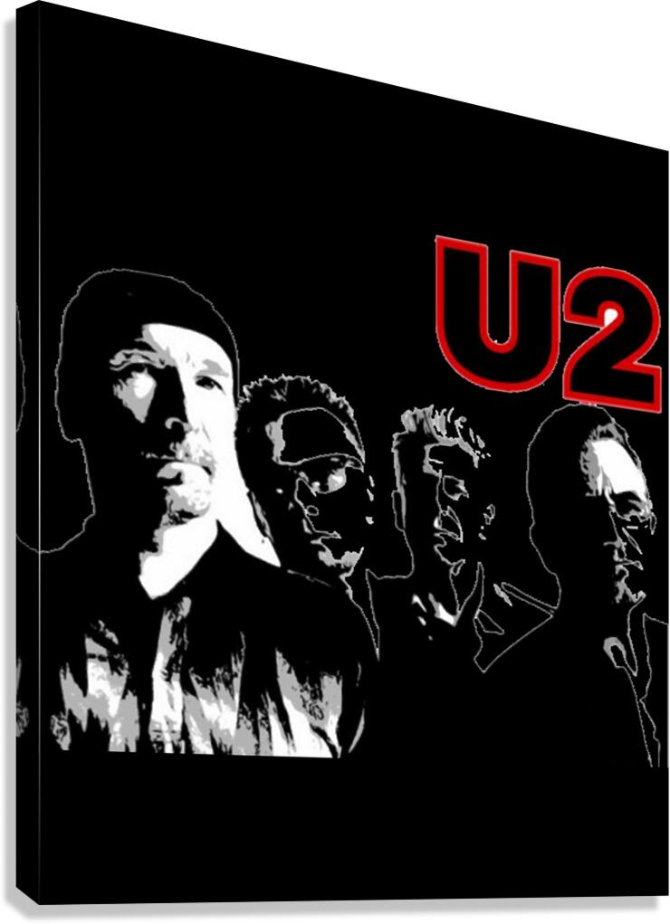 U2 13 Canvas Print