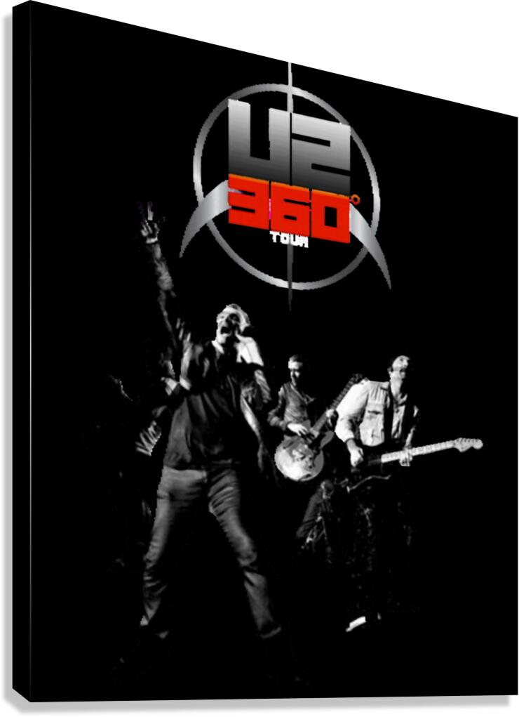 U2 19 Canvas Print