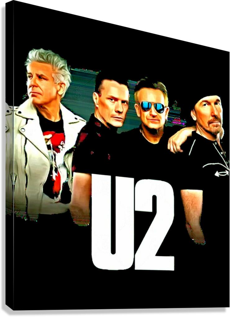 U2 44 Canvas Print