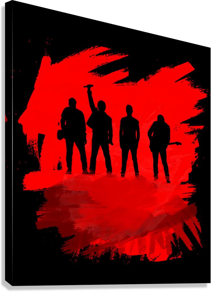 U2 48 Canvas Print