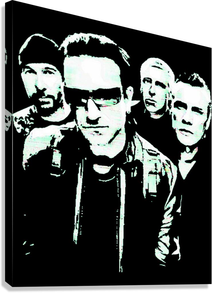 U2 57 Canvas Print