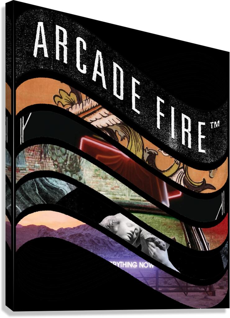 Arcade Fire 2 Canvas Print