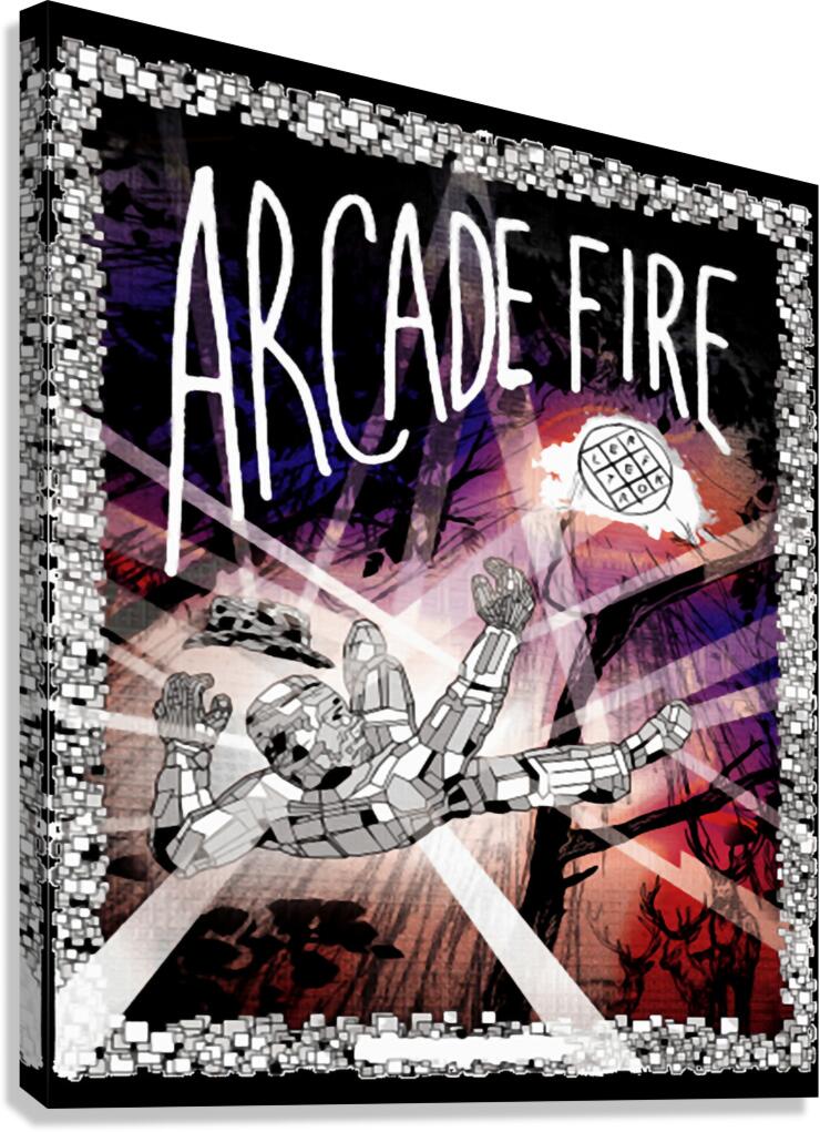 Arcade Fire 6 Canvas Print