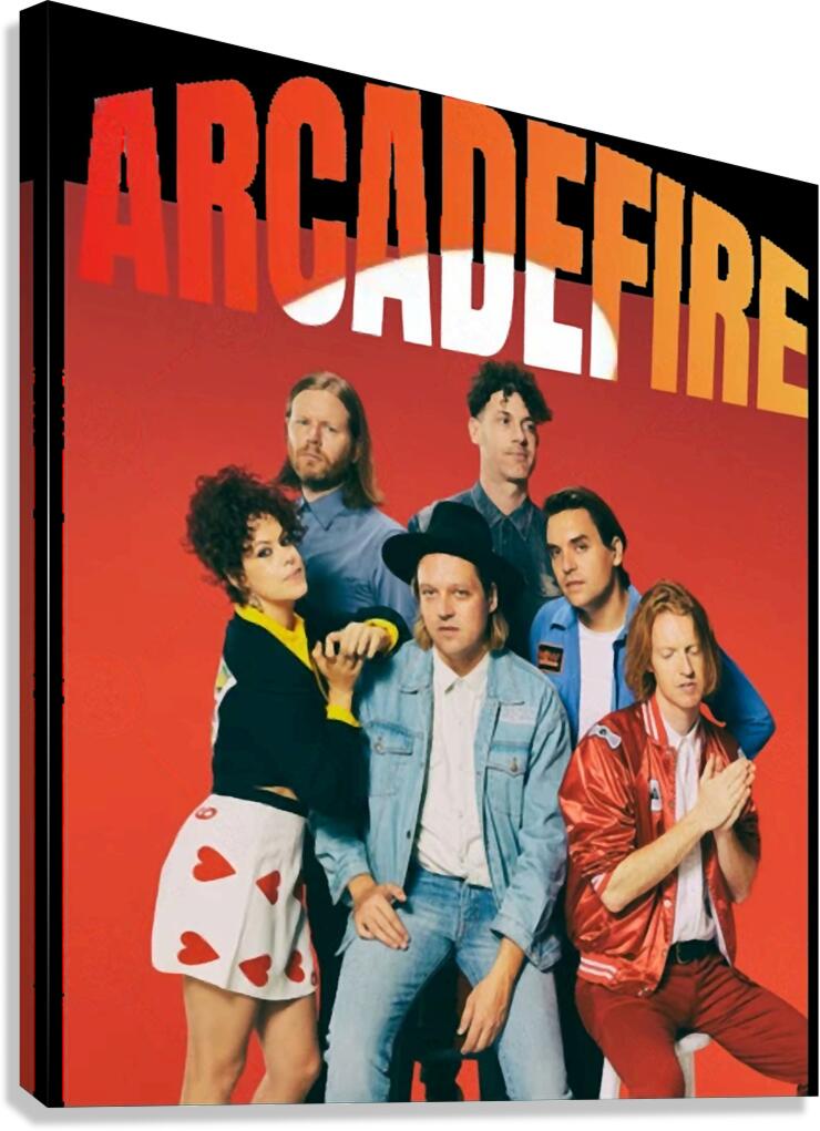 Arcade Fire 11 Canvas Print