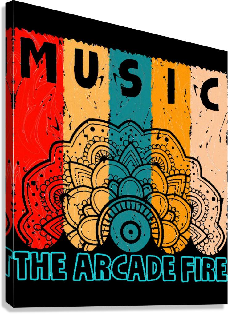 Arcade Fire 24 Canvas Print