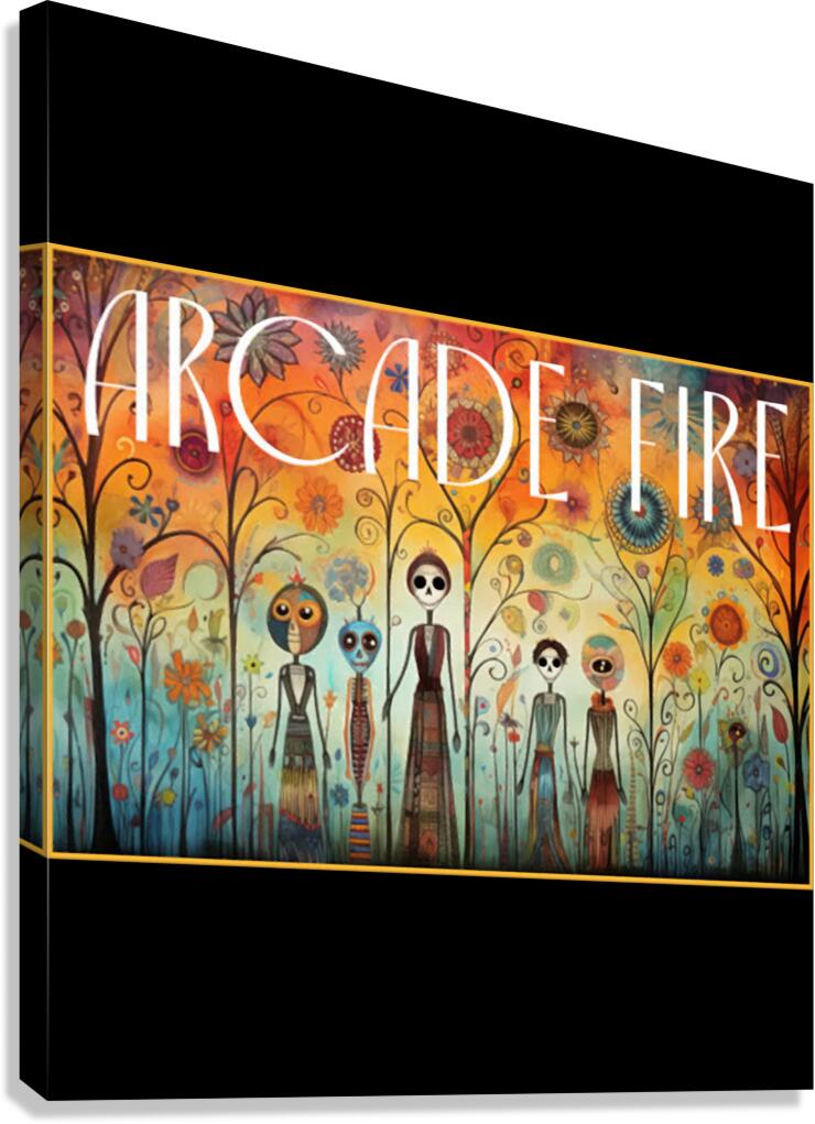 Arcade Fire 39 Canvas Print