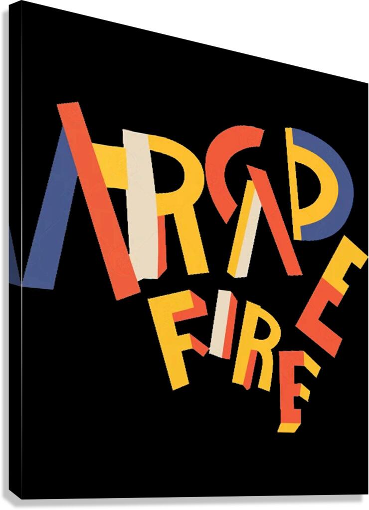 Arcade Fire 45 Canvas Print