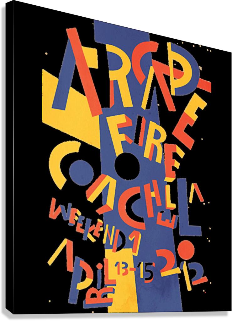 Arcade Fire 50 Canvas Print