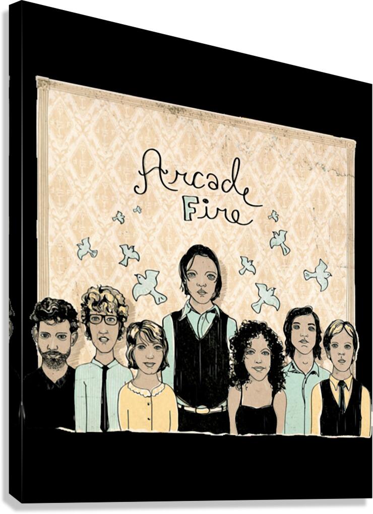 Arcade Fire 53 Canvas Print