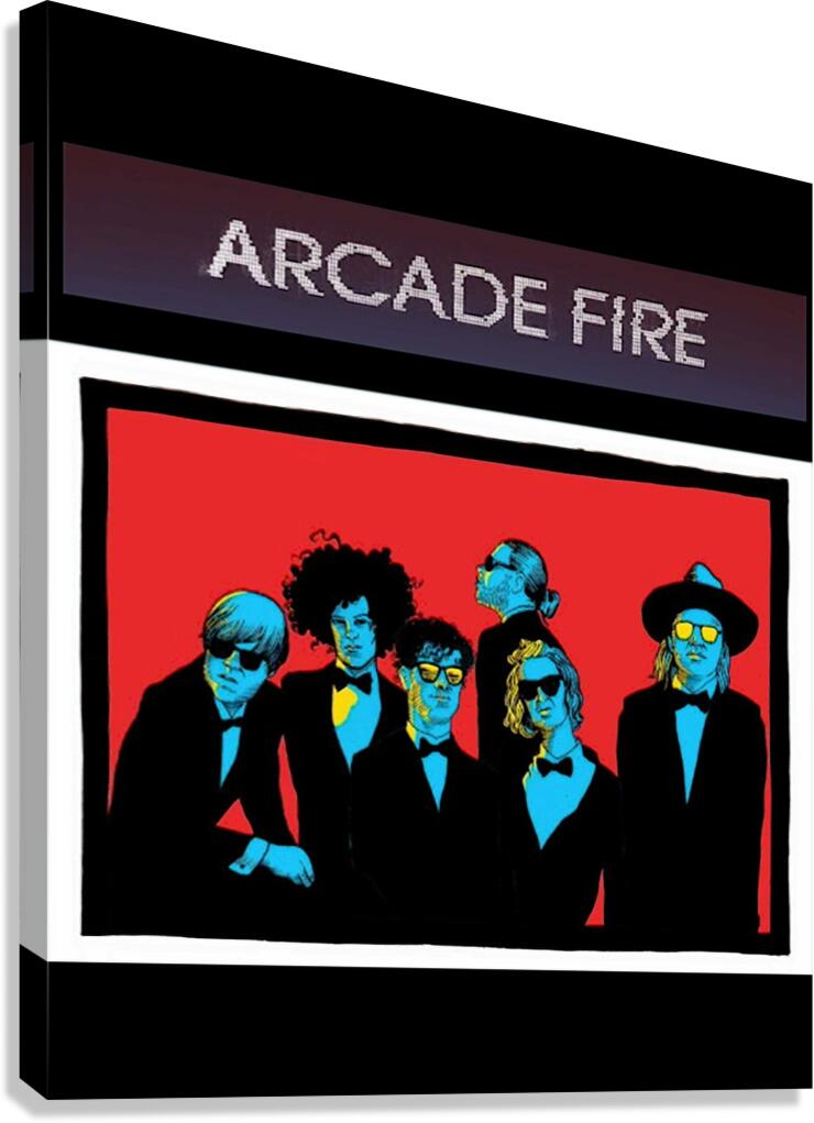 Arcade Fire 64 Canvas Print