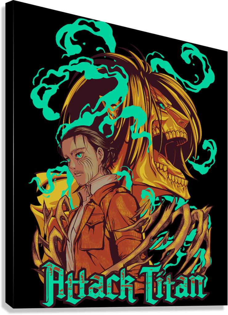 Attack on Titan 15 Canvas Print