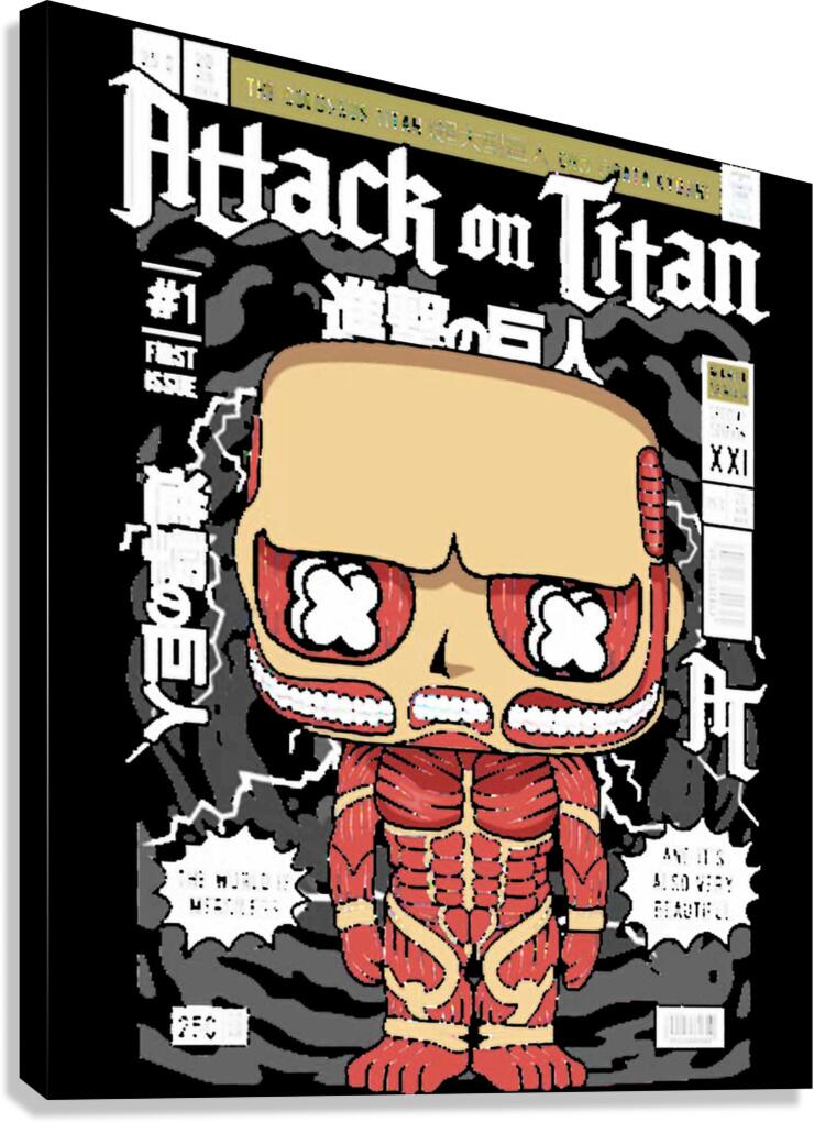 Attack on Titan 44 Canvas Print