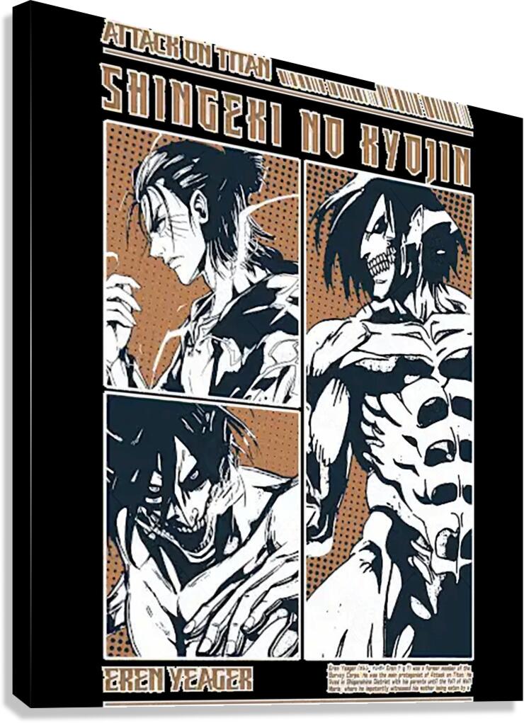 Attack on Titan 68 Canvas Print