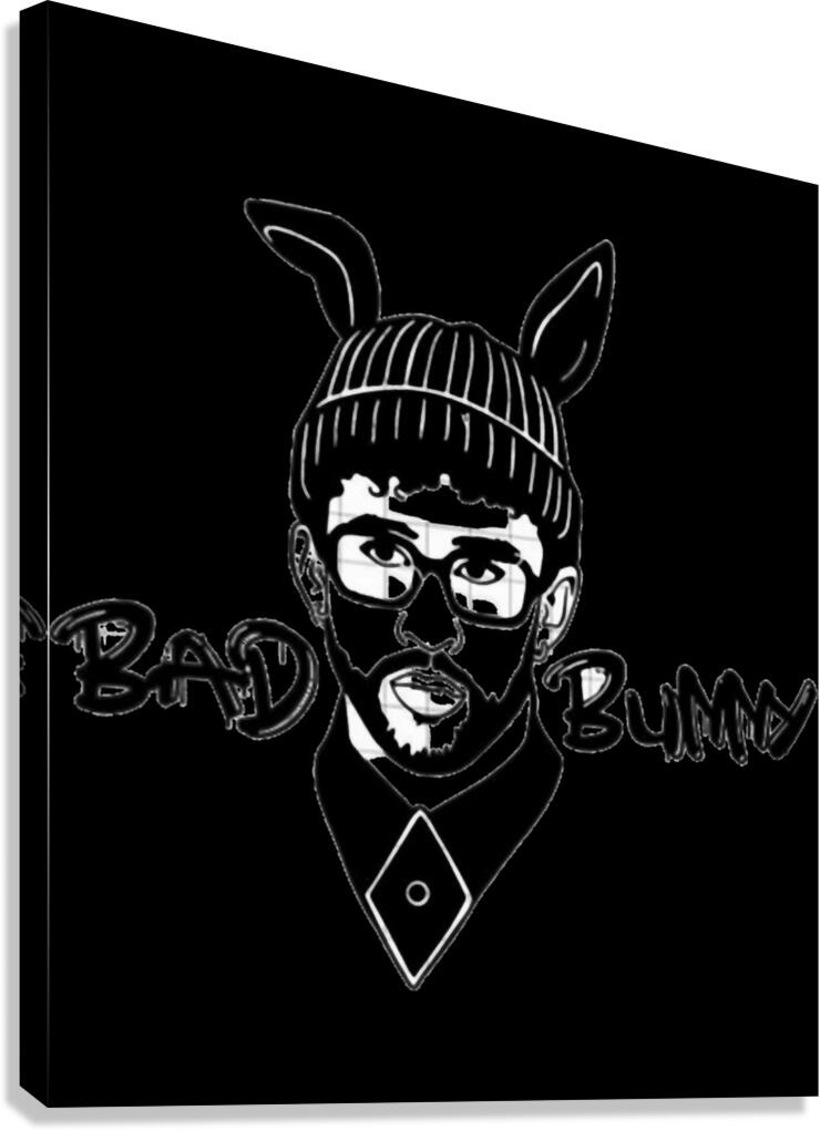Bad Bunny 12 Canvas Print