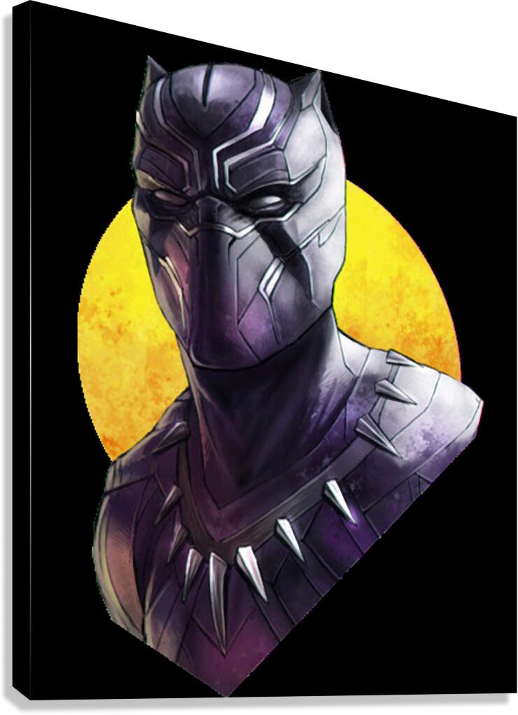 Black Panther 4 Canvas Print