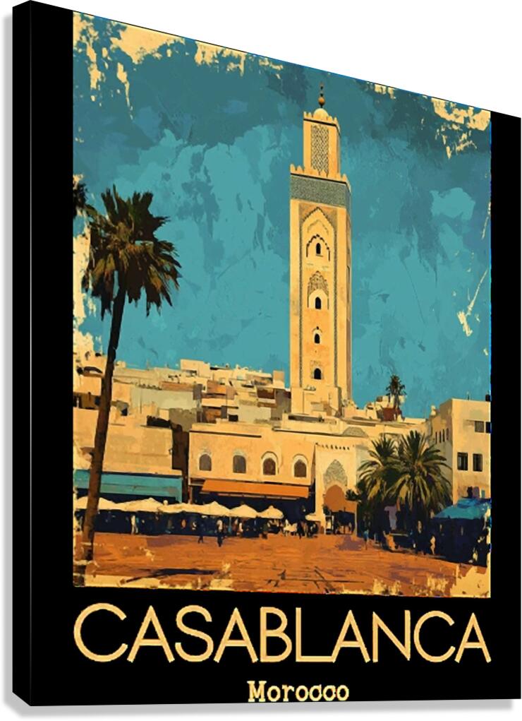 Casablanca 21 Canvas Print