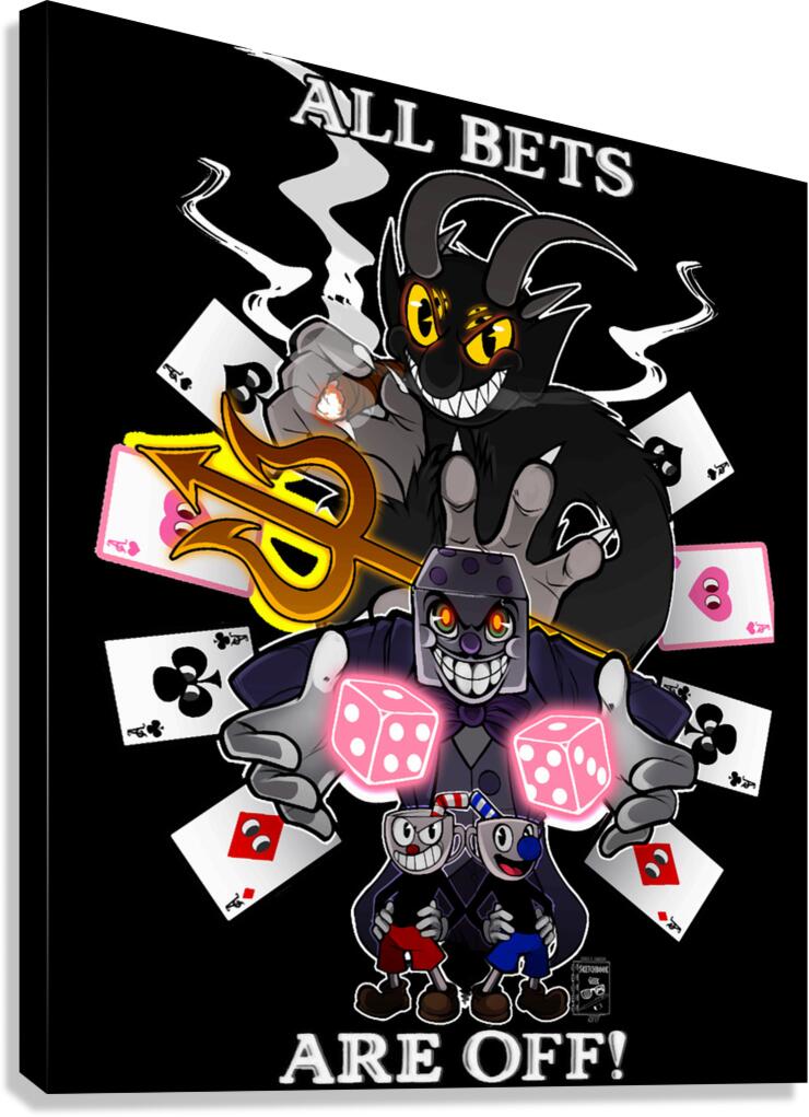 Cuphead 28 Canvas Print