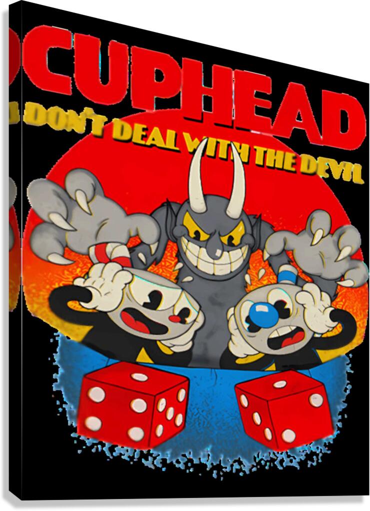 Cuphead 21 Canvas Print