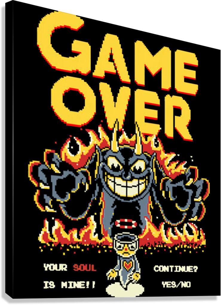 Cuphead 26 Canvas Print