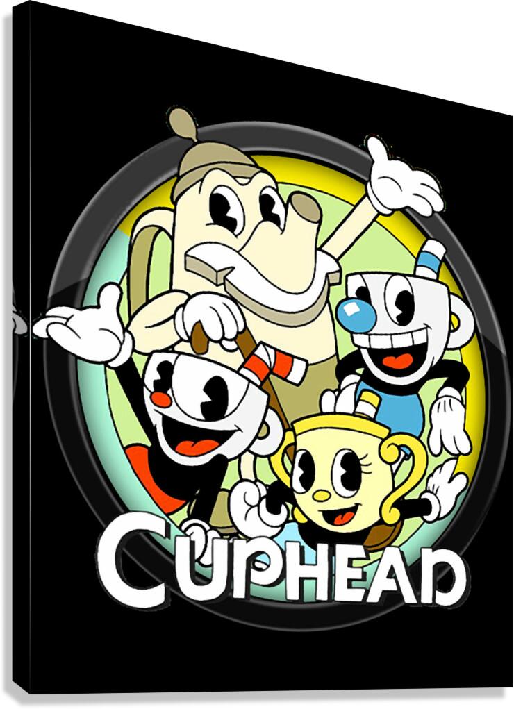 Cuphead 34 Canvas Print