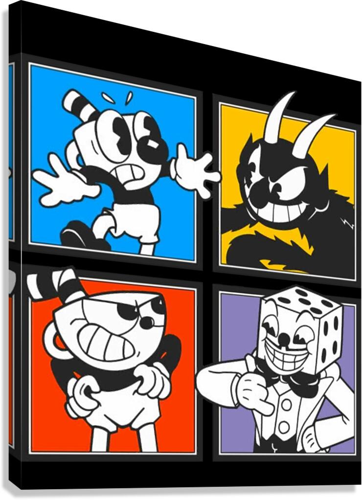 Cuphead 49 Canvas Print