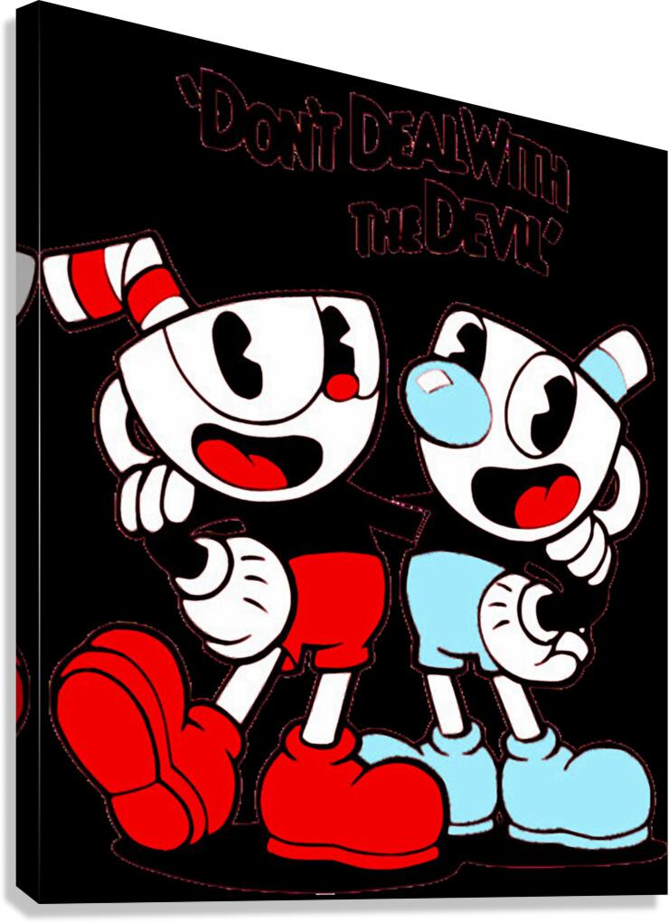 Cuphead 56 Canvas Print