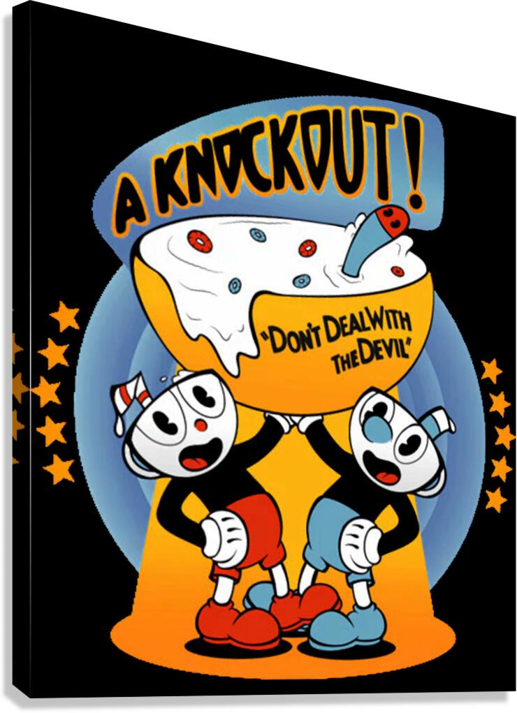 Cuphead 3 Canvas Print