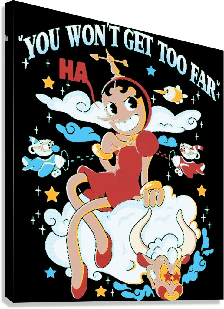 Cuphead 4 Canvas Print
