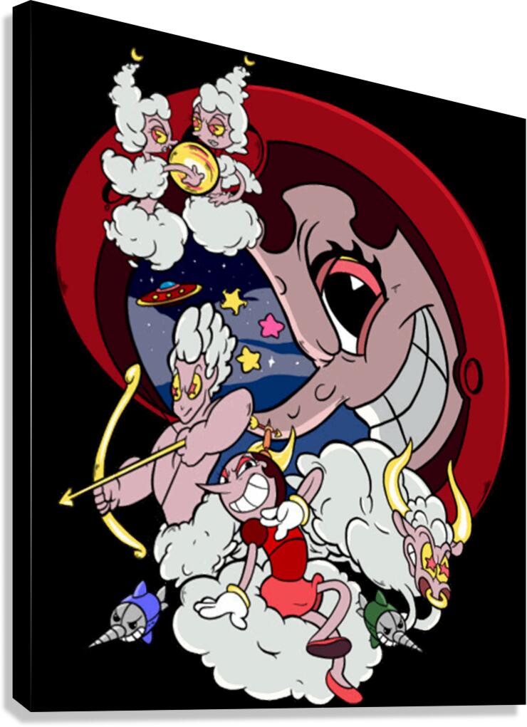 Cuphead 8 Canvas Print