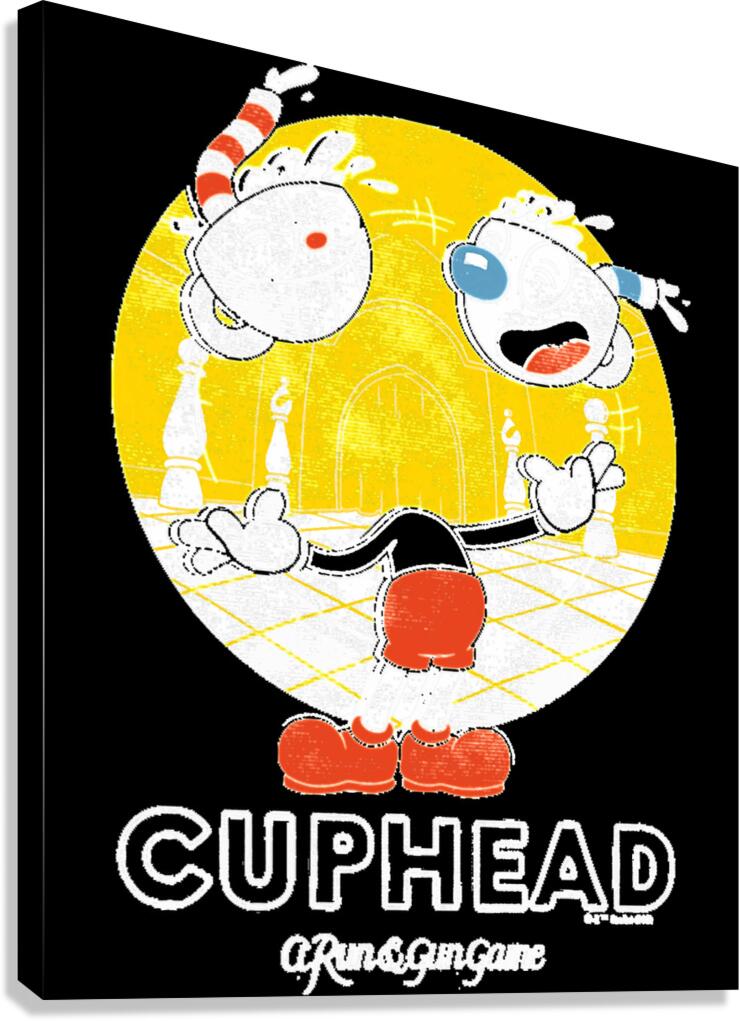 Cuphead 12 Canvas Print