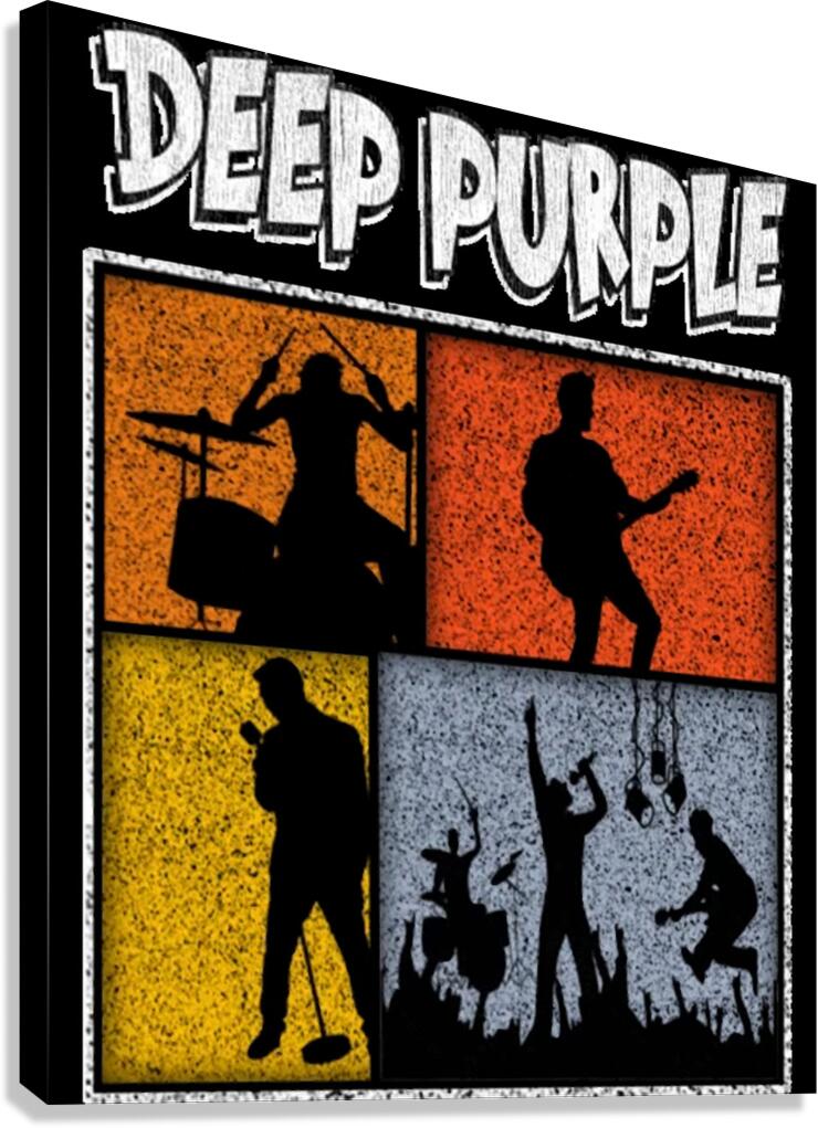 Deep Purple 13 Canvas Print