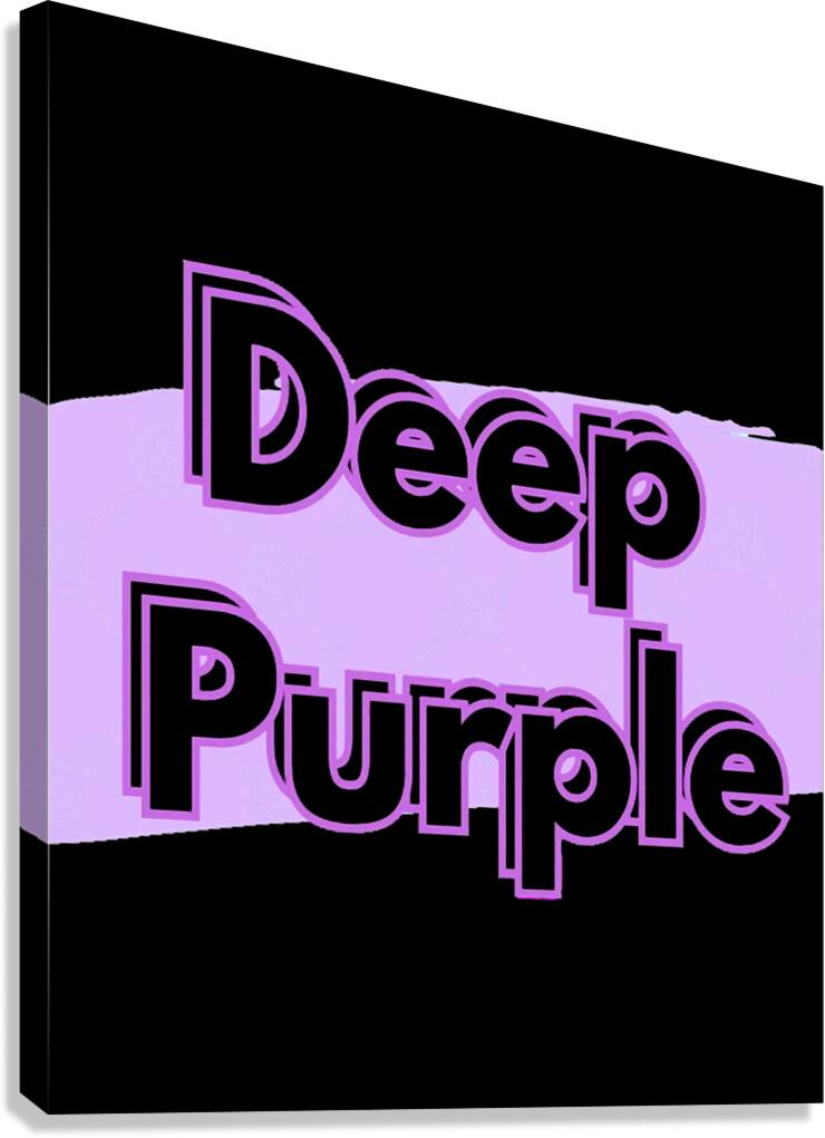 Deep Purple 39 Canvas Print