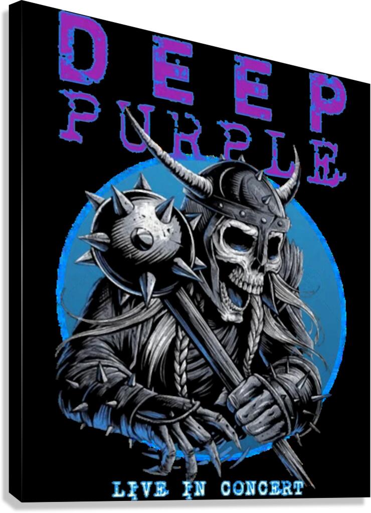 Deep Purple 41 Canvas Print