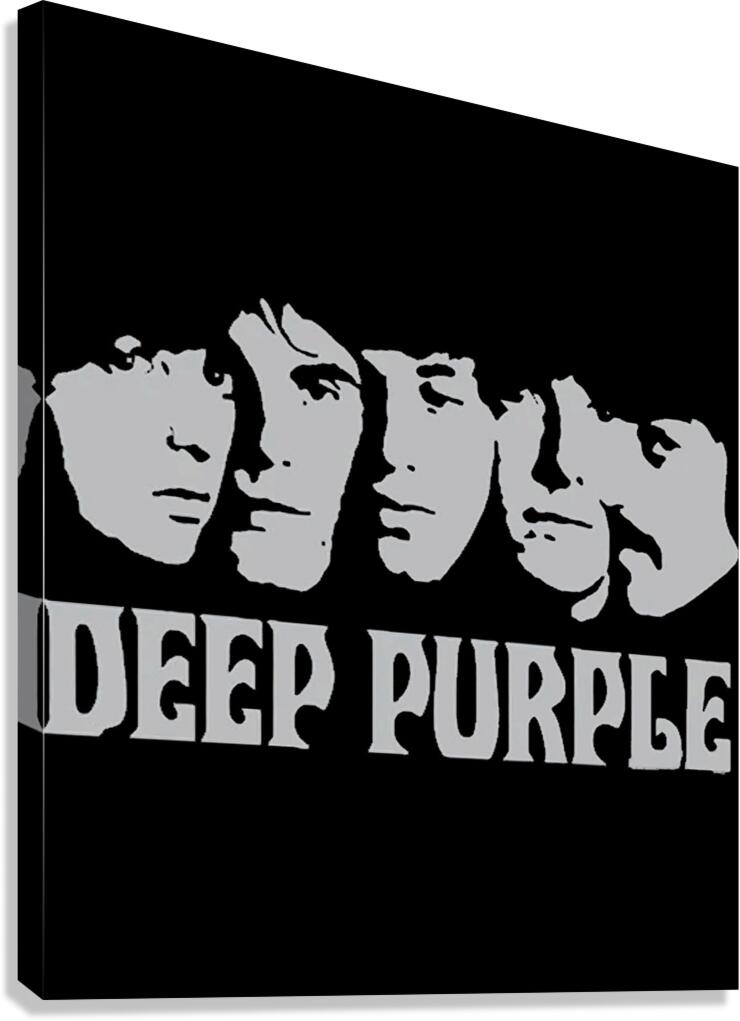 Deep Purple 46 Canvas Print