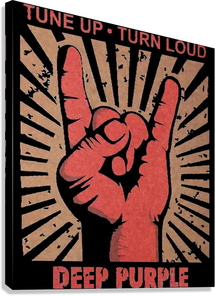 Deep Purple 2 Canvas Print