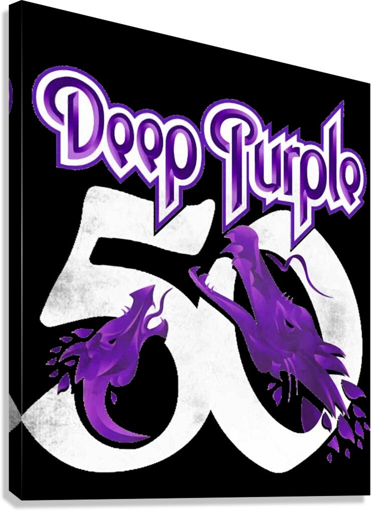 Deep Purple 9 Canvas Print