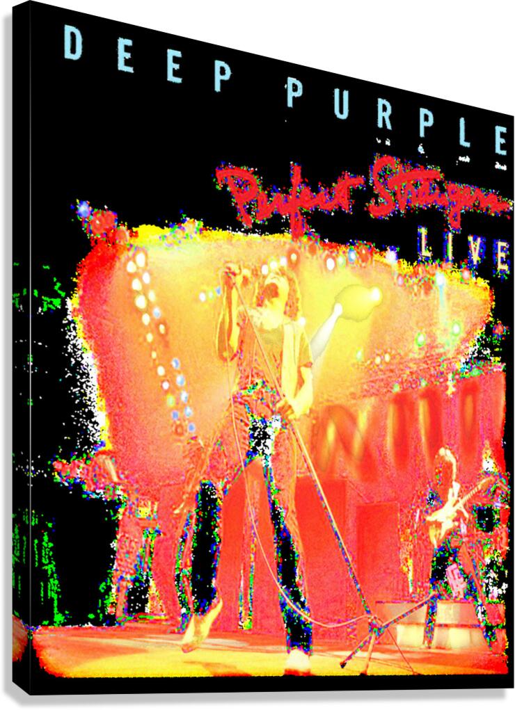 Deep Purple 10 Canvas Print