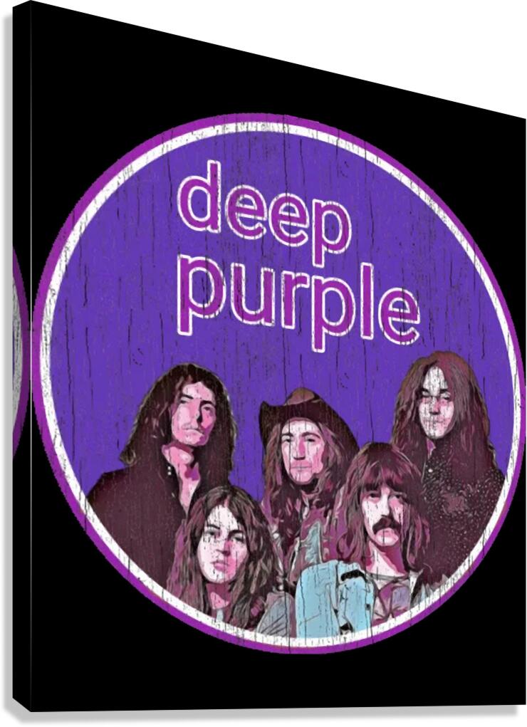 Deep Purple 13 Canvas Print