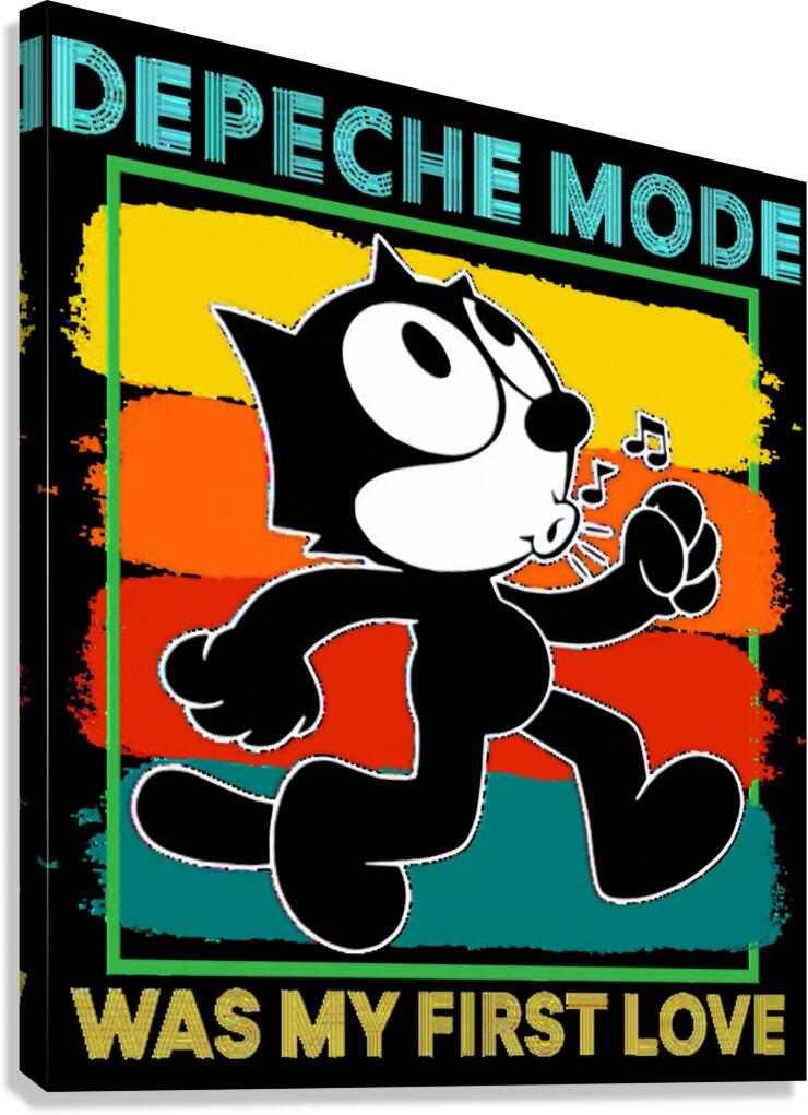 Depeche Mode 7 Canvas Print