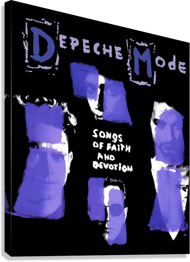 Depeche Mode 19 Canvas Print