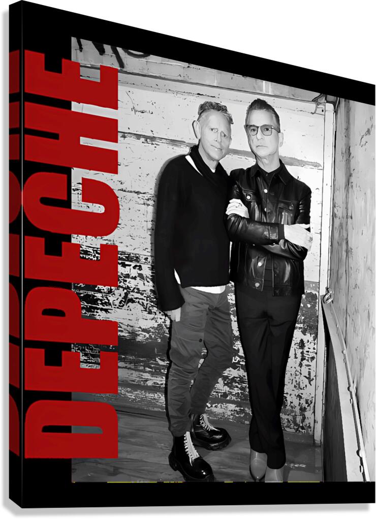 Depeche Mode 34 Canvas Print