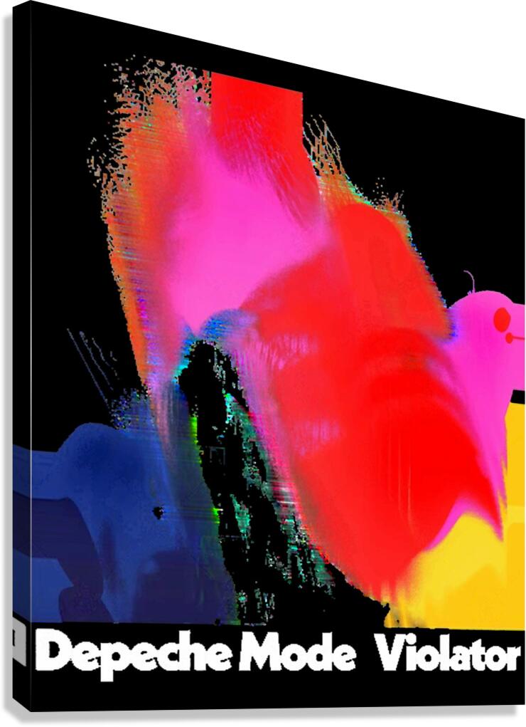 Depeche Mode 47 Canvas Print